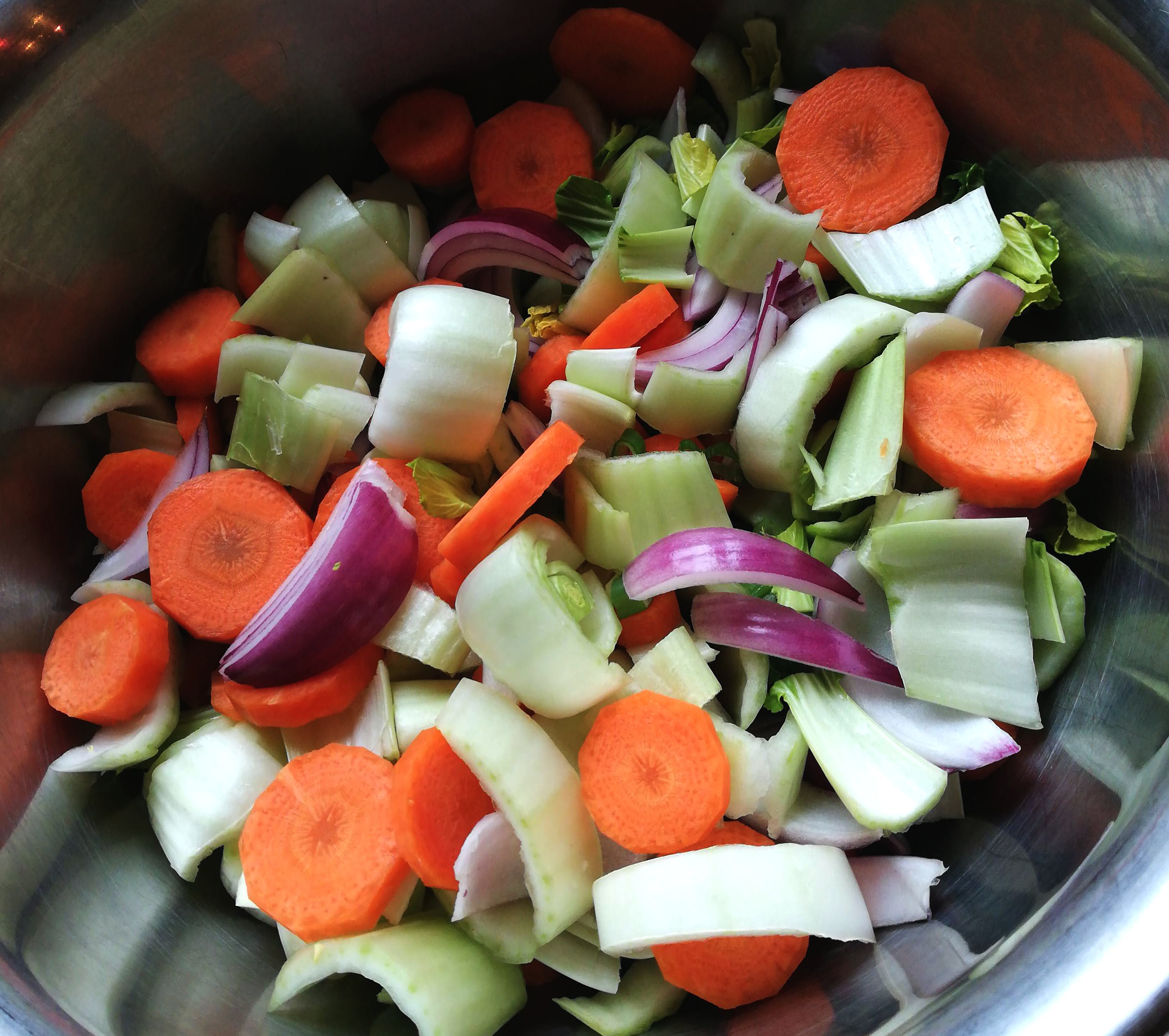Gemüse vorbereiten